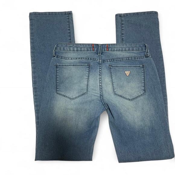 Guess Low Rise Strait Jeans Grace Fit Size 27 - Picture 5 of 8